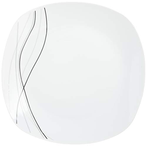 Lorren Home Trends 20 Piece Square Dinnerware Set for 4, Confetti