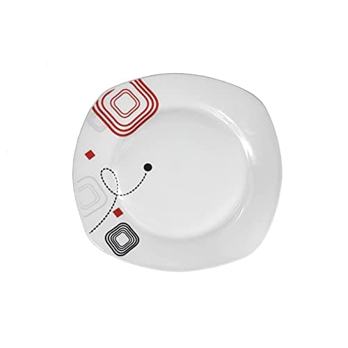 Geometric 20-Piece Square Dinnerware Set for 4