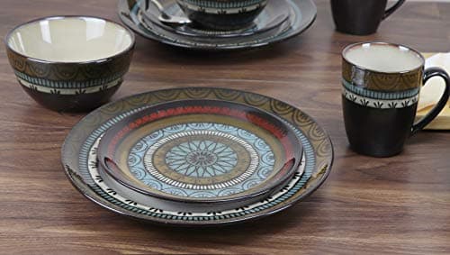 Lorren Home Trends Glazed Dinnerware Set