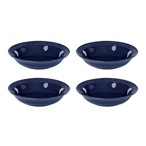 Navy Stoneware Pasta Bowl Set for Lenox - 4 Pieces