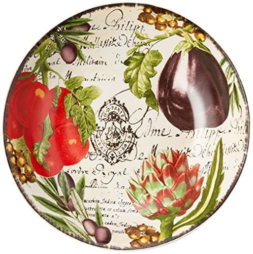 Certified International Botanical Veggies Pasta Set for International Corp - 5 Piece Set