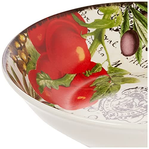Certified International Botanical Veggies Pasta Set for International Corp - 5 Piece Set