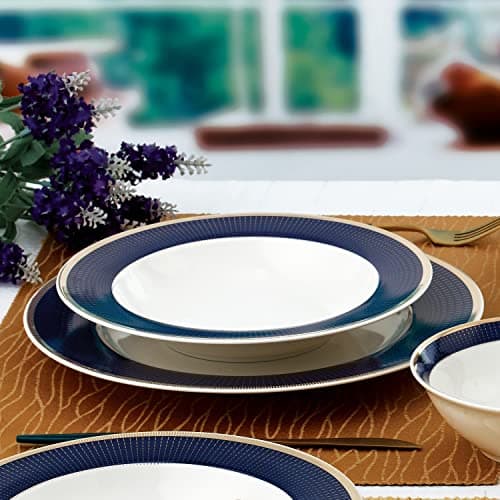 Modern Bone China Dinnerware Set for 4